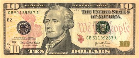 Cafe 227 I Confess I Love The New Ten Dollar Bill