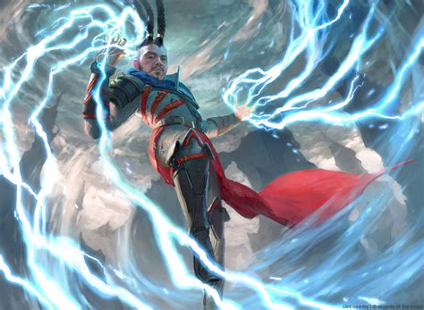 Mtg Art Stormchaser Mage From Oath Of The Gatewatch Set By Clint