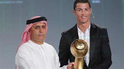 Cristiano Ronaldo Obtiene En Dubai El Premio Globe Soccer Al Mejor