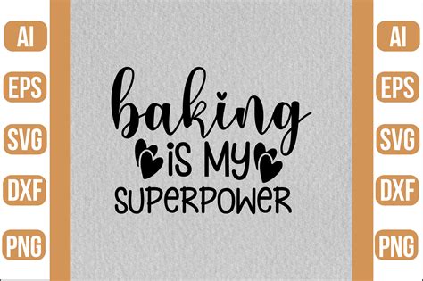 Baking Is My Superpower Svg Graphic By Crafty Bundle · Creative Fabrica