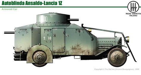 Autoblinda Ansaldo Lancia 1z