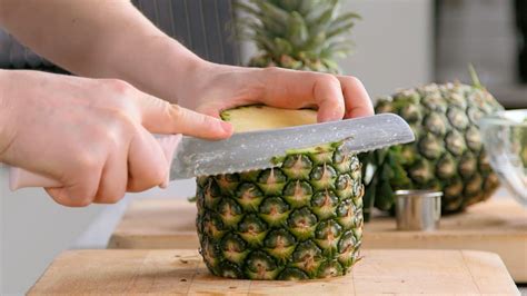 How To Cut A Pineapple Bbc Good Food Youtube