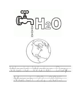 Cartoon baby rhino coloring pages. World Water Day coloring page with writing | World water ...