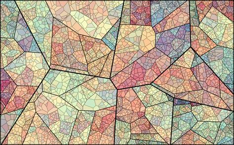 Generative Art With Nested Voronoi Diagrams Expert Data Visualization