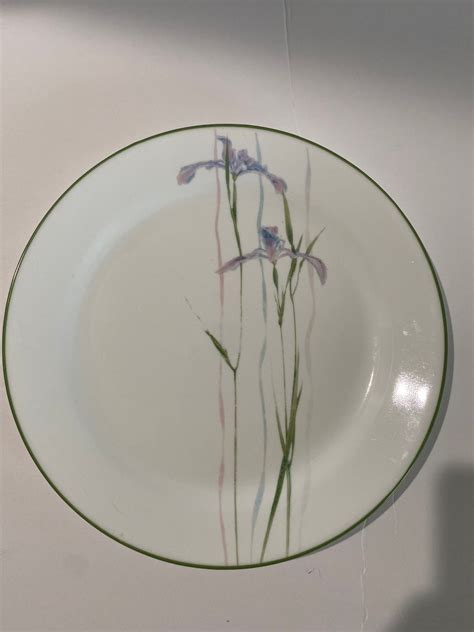 Corelle Shadow Iris Plates And Bowls Etsy