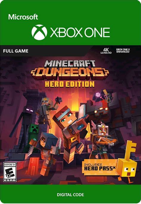 Minecraft Dungeons Hero Edition Xbox One Digital G7q 00087 Best Buy