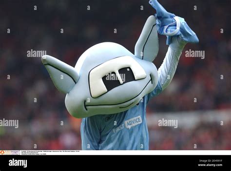 Manchester City Mascot Moonchester Hi Res Stock Photography And Images