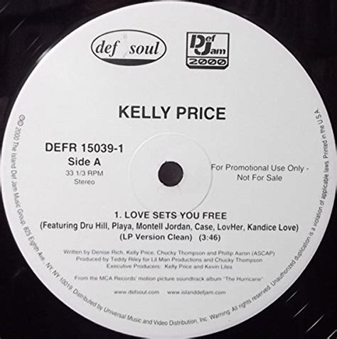Love Sets You Free Price Kelly Friend Amazon Es CDs Y Vinilos