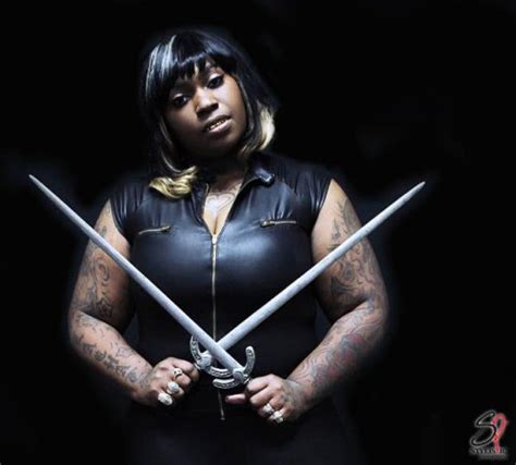 Rapper La Chat Is Deadly Tattoos Swords Lyrics Murder She Spoke 2