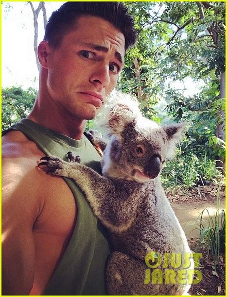 Colton Haynes Giant Pecs Take Over This Shirtless Pic Photo Colton Haynes