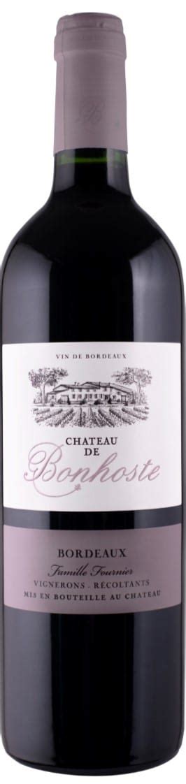 Les Vins Vignobles Fournier Château De Bonhoste And Château La Moulière