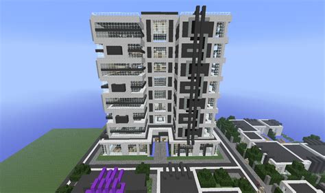 Modern Office Building Minecraft Project
