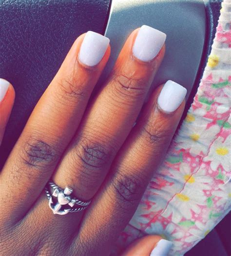 Short White Acrylic Nails For Kids Acrylic Nail Designs Are All The