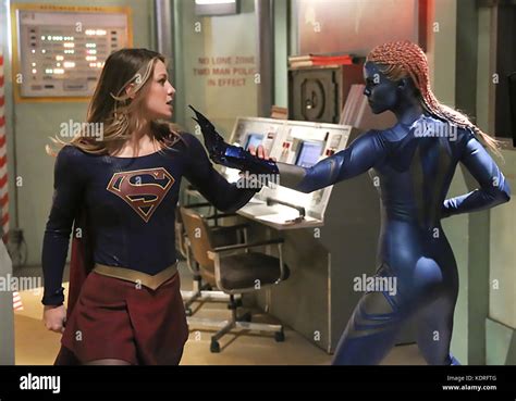 Supergirl 2015 Warner Bros Tv Series With Melissa Benoist At Left