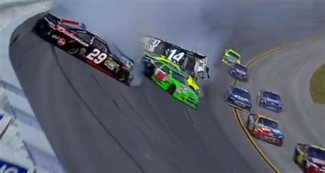 Pagesbusinessessports & recreationsports leaguenascarvideostop 10 last laps in nascar history. Tony Stewart NASCAR Massive Crash at 2012 Talladega ...