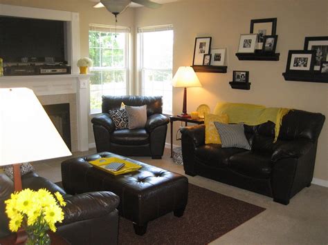 Black And Yellow Living Room Ideas Yellow Gray Living Room Design
