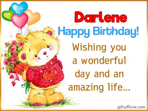 Happy Birthday Darlene