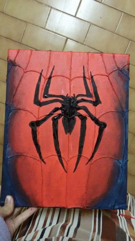 Spiderman Canvas Art Spiderman Painting Spiderman Drawing Marvel Art