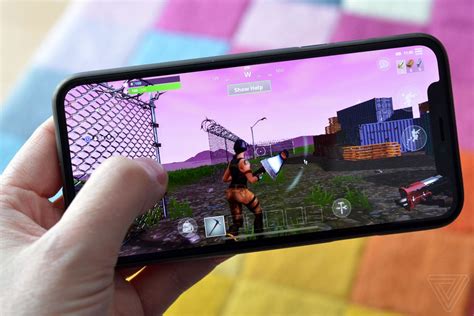 Fortnite On An Iphone X Is An Exciting Look At The Future Of Mobile