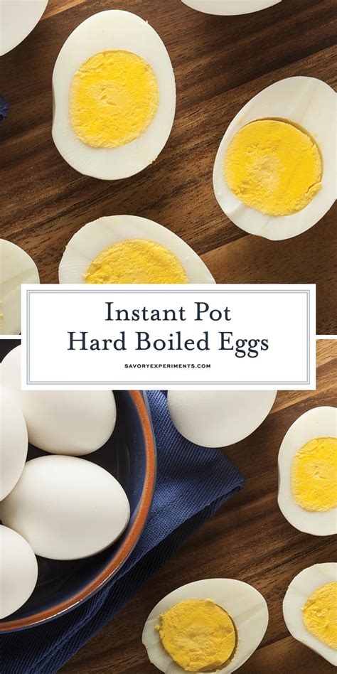 The pan specifications are similar too. Instant Pot Hard Boiled Eggs | Perfect Hard Boiled Eggs ...