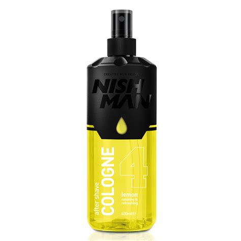 Nishman After Shave Cologne Lemon Afro Caribbean Cosmetics And Hair