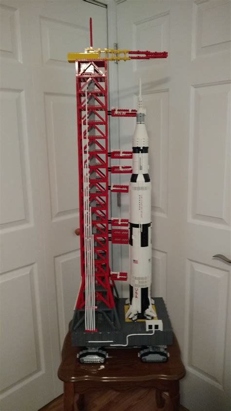 Apollo Saturn V Mobile Launch Tower Crawler Special Lego