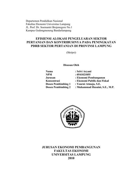 Hallo apakah anda sedang mencari judul skripsi ekonomi syariah untuk referensi tugas karya tulis ilmiah anda yaitu skripsi ekonomi islam? Judul Skripsi Ekonomi Pembangunan Konsentrasi Publik ...