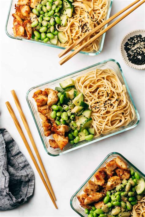 Easy Sesame Noodle Bowls A Quick Asian Delight