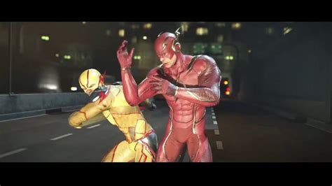 Injustice 2 The Reverse Flash Fights With The Flash