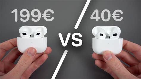 Airpods Vs Fake Comment Les Diff Rencier Youtube
