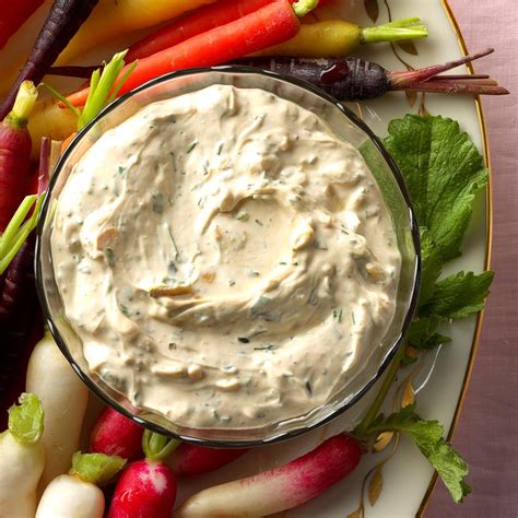 Herb Dip With Spring Vegetables Recipe How To Make It