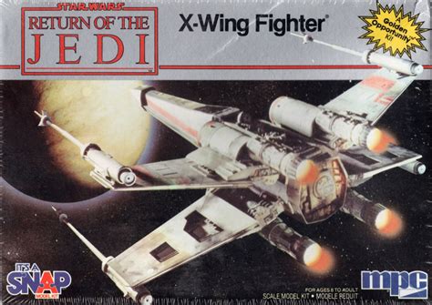 Mpc Star Wars Return Of The Jedi X Wing Fighter Snap Kit 8 Long