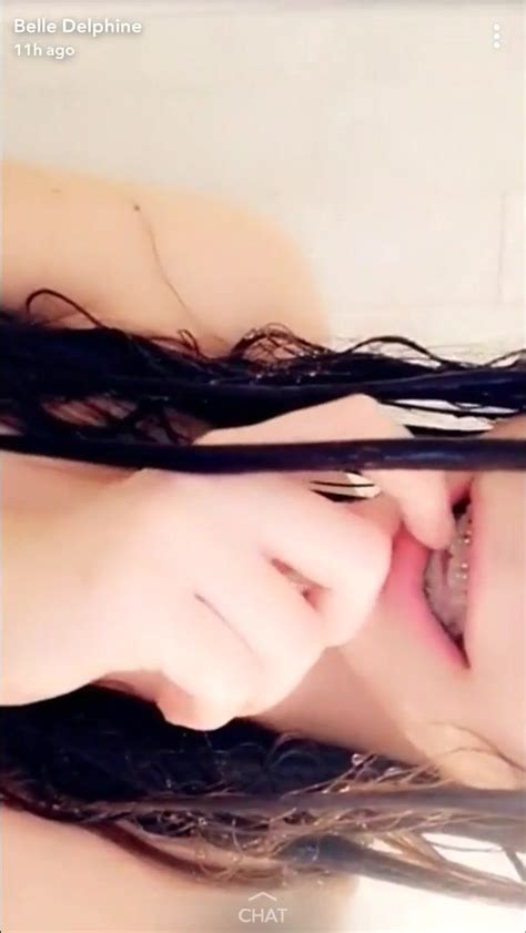 Belle Delphine Nude Shower Snapchat Video