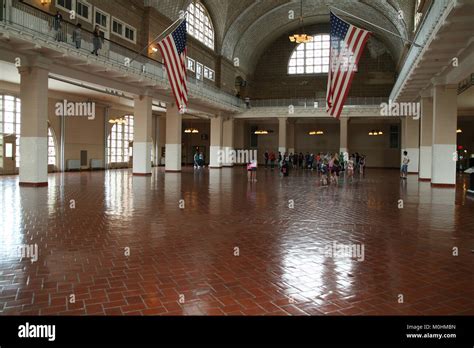 Inside The Great Hall Immigration Museum Main Building Ellis Island
