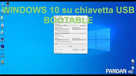 Installare Windows 10 Da Chiavetta Usb Bootable Con Rufus Youtube