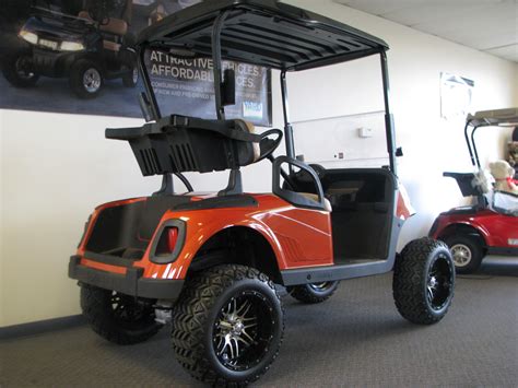 Camaro Orange Custom Rxv Golf Carts Colorado Springs