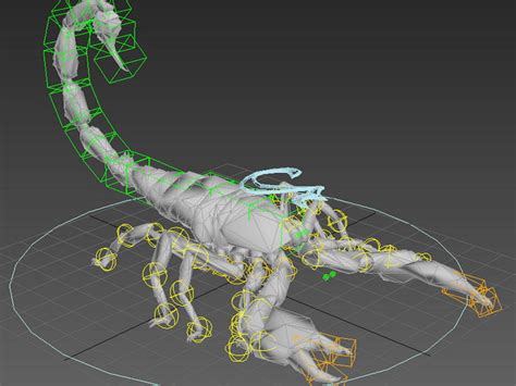 Scorpion Rig 3d Model 3ds Max Files Free Download Modeling 41968 On