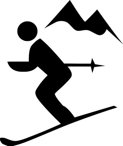 Svg Snow Ski Sport Free Svg Image And Icon Svg Silh