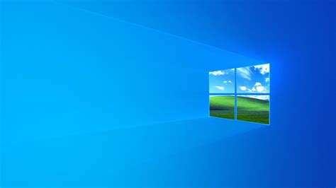 Windows 10 1903 Default Wallpaper With A Flavor Of Xp 3840x2160 R