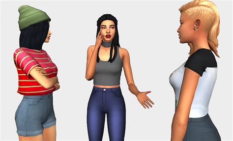 Sims 4 Conversation Poses
