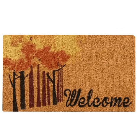 Fall Colors A Welcome Fall Doormat