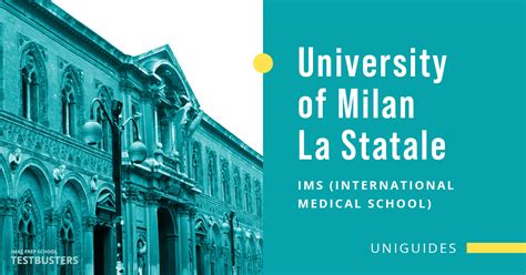 Uniguide International Medical School Ims Of Milan Testbusters Imat