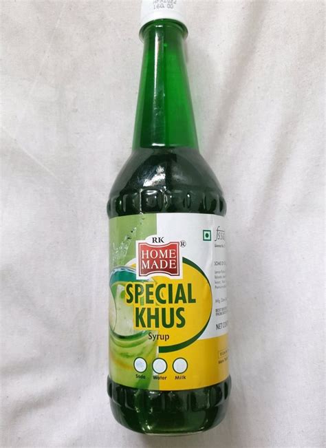 750ml Special Khus Syrup At Rs 160bottle In Chennai Id 25301266891
