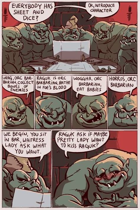 Orc Barbarians Post Dungeons And Dragons Memes Dragon Memes Dnd Funny