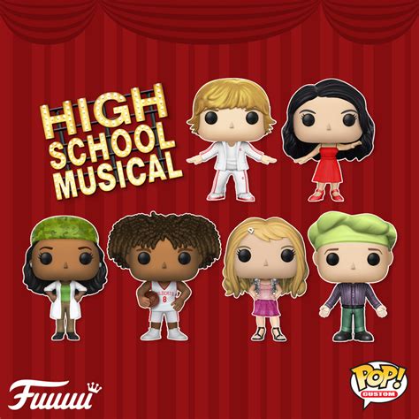 High School Musical Funko Pop Disney Funko Pop Dolls Funko Pop