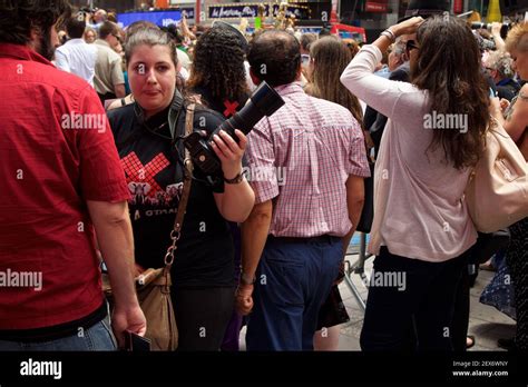 Man Groping Women In Times Square During Crushing One Ton Of Ivory