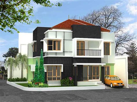 Menggunakan atap pelana dan genteng tanah liat rumah sederhana dengan nuansa warna krem ini adalah juga contoh desain rumah dengan biaya terjangkau. Model Gambar Desain RUMAH SEDERHANA Terbaru Indonesia