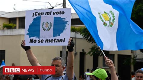 Elecciones En Guatemala EE UU La UE Y La OEA Cuestionan La Orden De