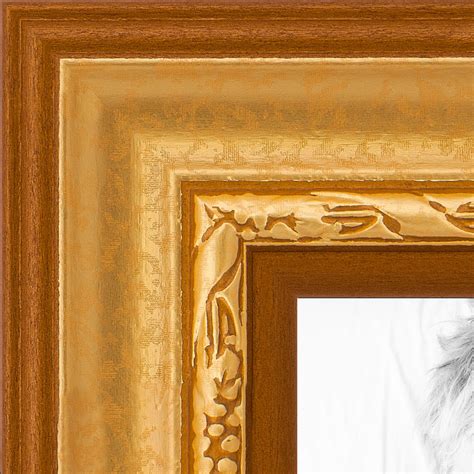 Arttoframes 20x20 Inch Gold Speckeled Picture Frame This Gold Wood
