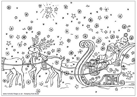 We have collected 76+ santa sleigh coloring page printable images of various designs for you. Santa in sleigh coloring pages download and print for free